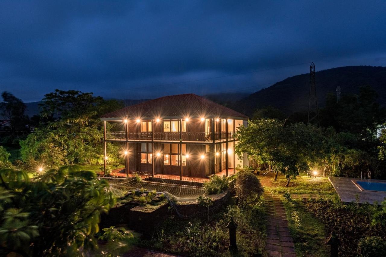 Saffronstays Boulevard Loghouse - A Wooden Chalet Amidst Nature Kārli Exterior foto